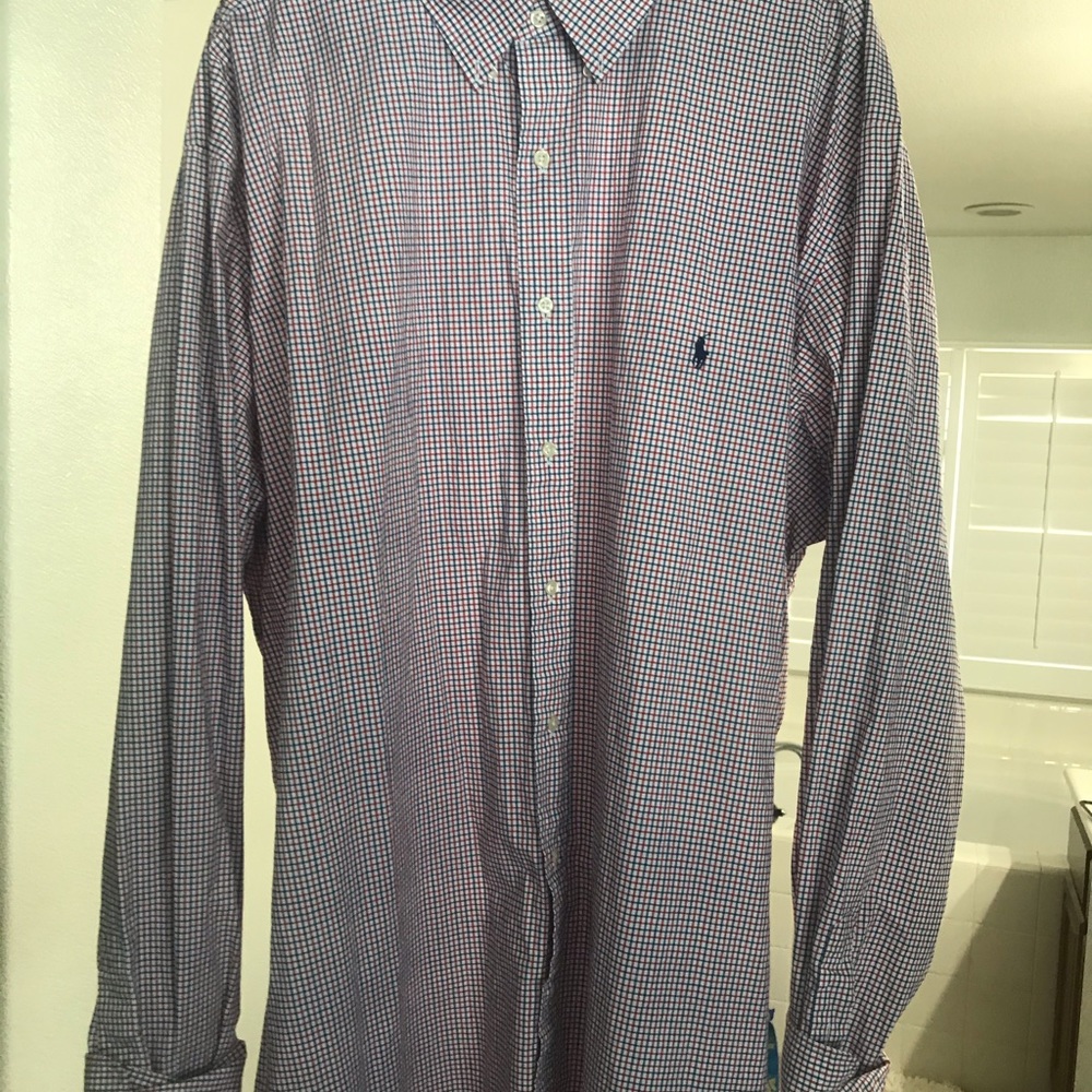 Polo Dress shirt size 4XLT